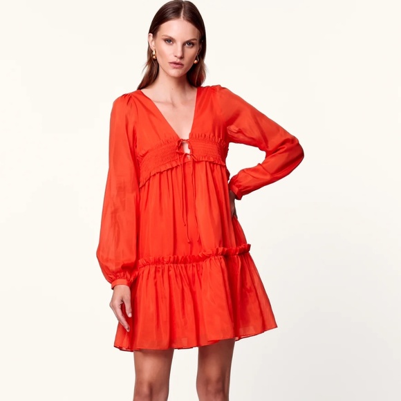 COPY - Nicholas Rent the Runway Fire Brynn dress sz M $445 - Picture 2 of 4